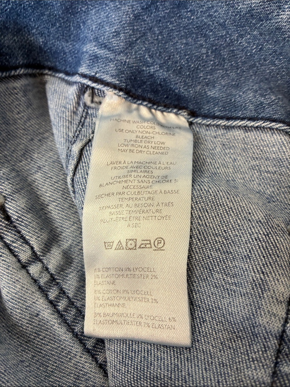 Maeve Anthropologie Colette Cropped Wide Leg High Rise Jeans 26W - Picture 10 of 11